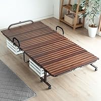 Amazon.co.jp: タンスのゲン ベッド シングル 折りたたみベッド