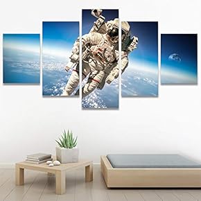 SIGNWIN 5 Panel Canvas Wall Art Modern Art...