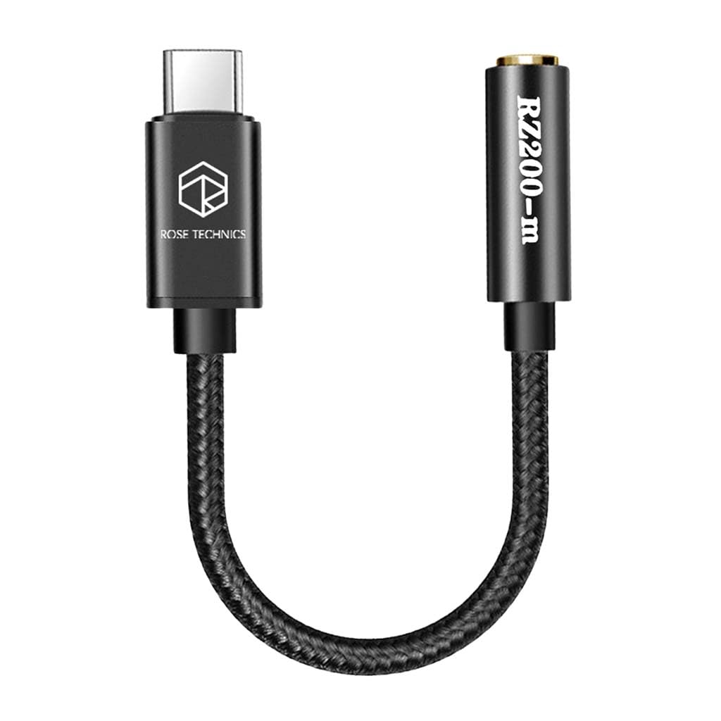 Roseselsa RZ200M ALC5686 Portable DAC Dongle Audio Adapter Connecter, Type-C to 3.5mm Audio Converter DAC Compatible with iPhone 16/15 Series, Galaxy S25/S24 Ultra/S24 & Other Type-C Devices-picture-29
