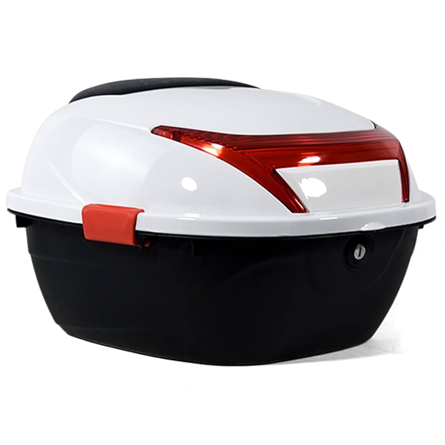 Amazon.com: JKGHK Motorcycle Top Box, Moped Back Tour Tail