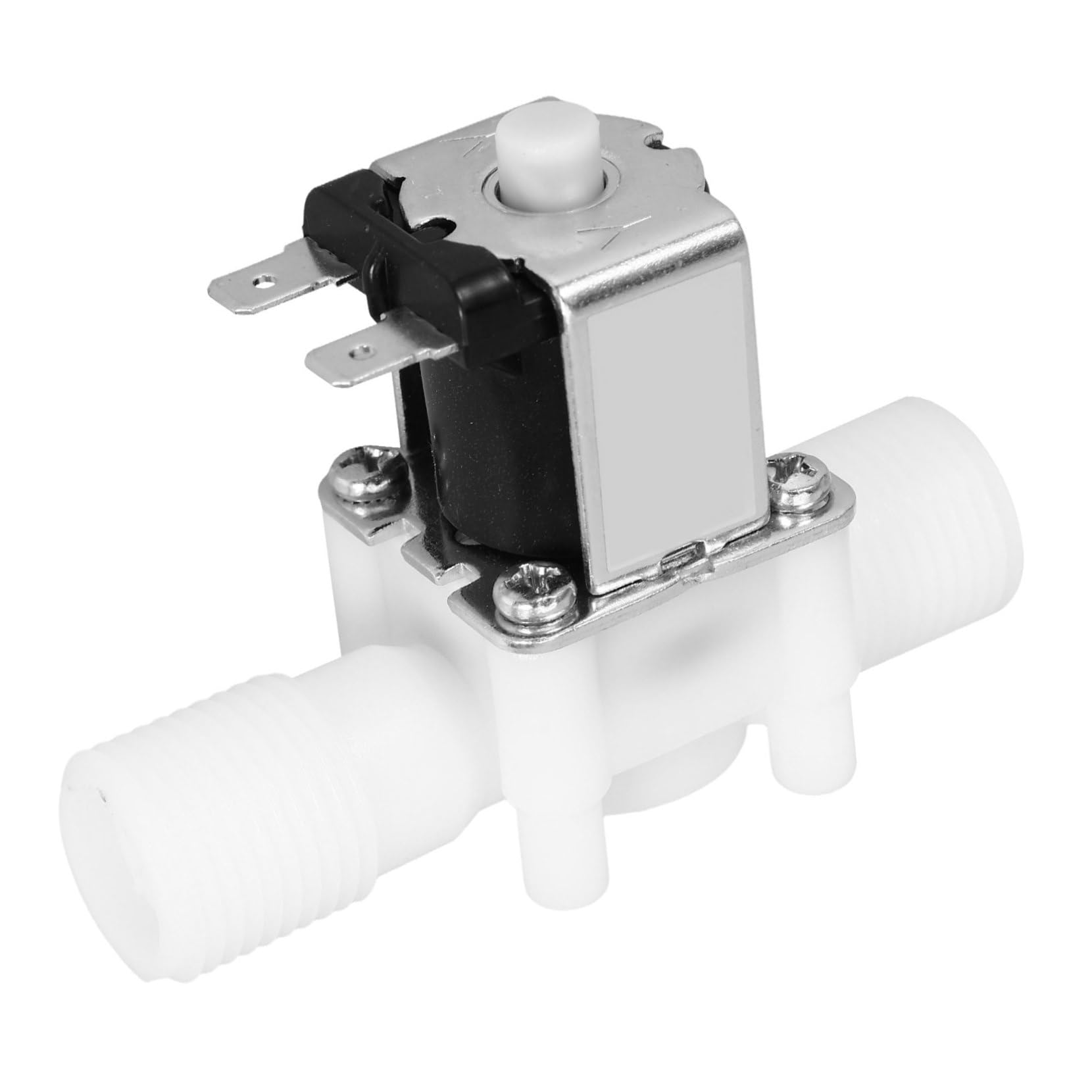 Válvula solenoide de agua que evita inundaciones en el control de riego de huertos