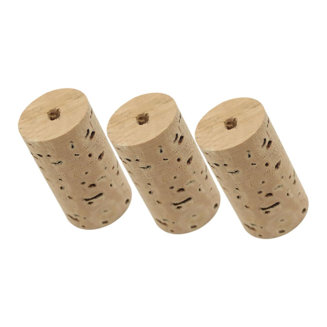 CIMAXIC 3Pcs Flute Cork Plugs Natural Wooden Flute Repair Tools Durable and Lightweight Smooth Texture for Safe Use Convenient Storage and Use