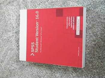 Paperback SPSS 16.0 Student Version for Windows by Inc. Spss (2008-02-27) Book