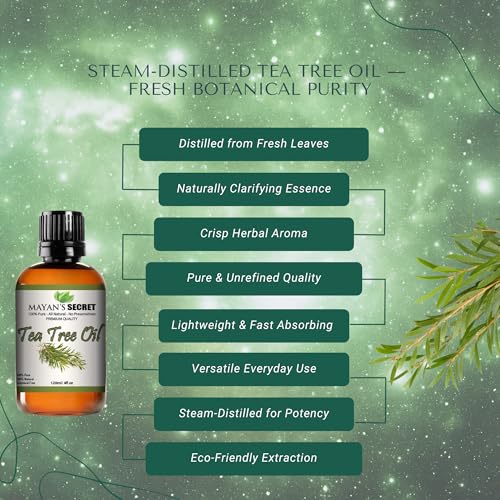 Aceite Esencial Árbol de Té 100% Puro Natural 4 oz miniatura 5