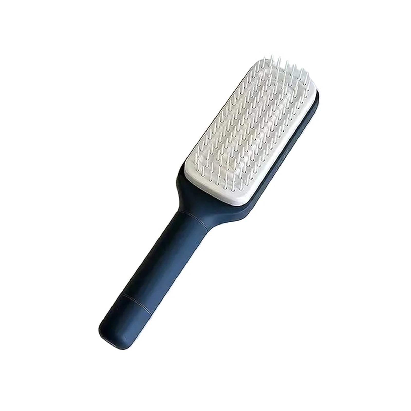 Selbstreinigende BüRste Drehbare selbstreinigende Haarbürste | Massage-Luftkissenkamm, magischer einziehbarer Kamm for Frauen, antistatischer Haarglättungskamm(1Pcs Grey)
