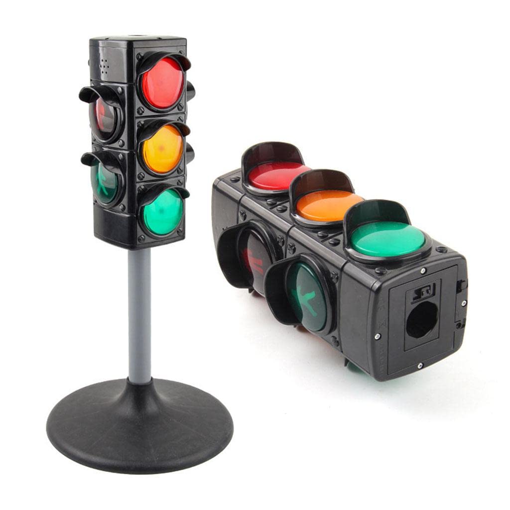 Set di 5 Semafori Giocattolo, Mini Modelli di Segnali Stradali, Simulazione di Semafori Spenti per Giochi Educativi per Bambini, Feste di Compleanno.