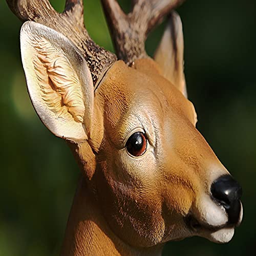Cerf Sika sculpture durable pour embellir une pelouse vide - 6