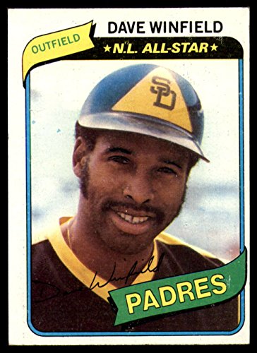 Baseball 1980 Topps #230 Dave Winfield VG Padres