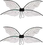 Las alas de mariposa de alta calidad son fáciles de limpiar y reutilizar. Después de la fiesta, usted puede fácilmente doblarlos en una bolsa para una fácil portabilidad y listo para el próximo uso