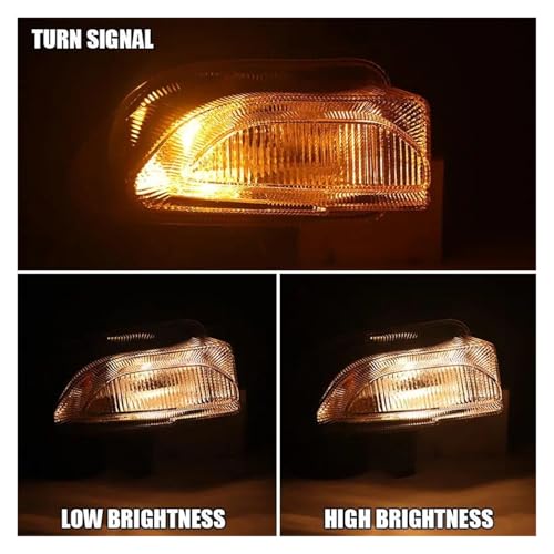 Luz indicadora lateral BMW estilo para Jeep Renegade intermitente paragolpes delantero roto 7