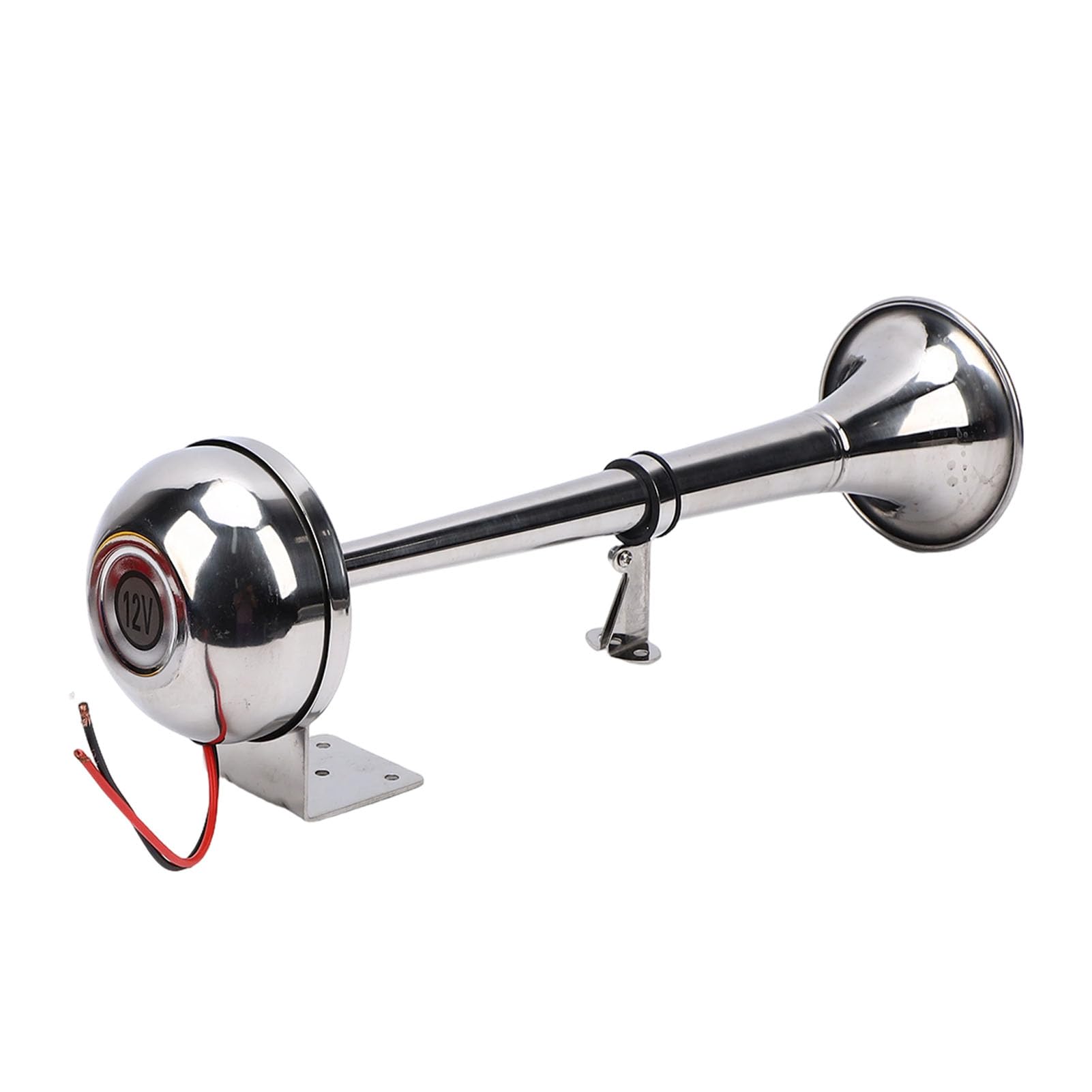 Generic Tromba Elettrica Ad Alto Volume per Barche Marine in Acciaio Inossidabile 12V da 125 DB per Autobus per