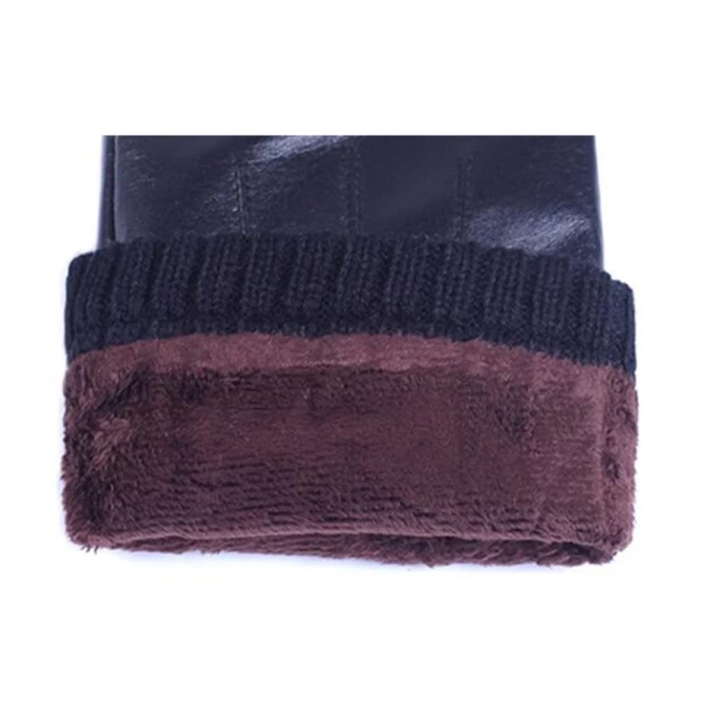 Guantes de Hombre Guantes cálidos de Invierno Ciclismo Conducción Guantes de Ocio de