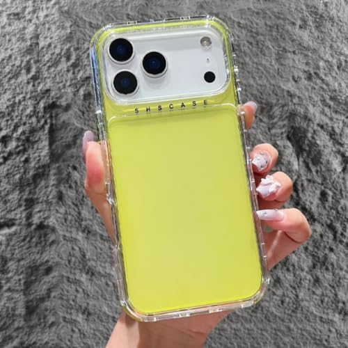 Coque iPhone 13 fluorescente jaune pour ne plus jamais perdre son téléphone en soirée