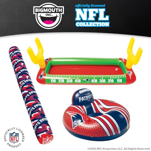 BigMouth 18” Inflatable Pool Football Officially Licensed NFL Fan Gear Merchandise Beach Ball Games for Adults and Teens - Image 7