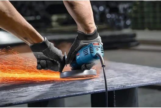 Bosch Professional Corded Angle Grinder GWS 9-115 S (900W, incl. Auxiliary Handle,)