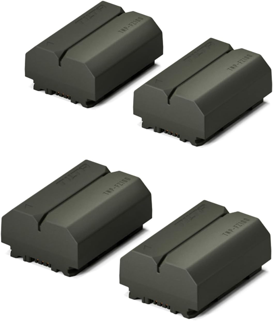 Tilta NP-FZ100 Battery with USB-C Input (2400mAh) | Works with A6600, A6700, A9, A9 III, A7S III, A7R III, A7C, A7C II, A7 III, A7 IV, A7R IV, A7S III, FX30, FX3, FX30B, A1 II (Green, 4 Batteries)