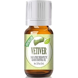 Healing Solutions 10ml Oils - Vetiver Essential Oil - 0.33 Fluid Ounces