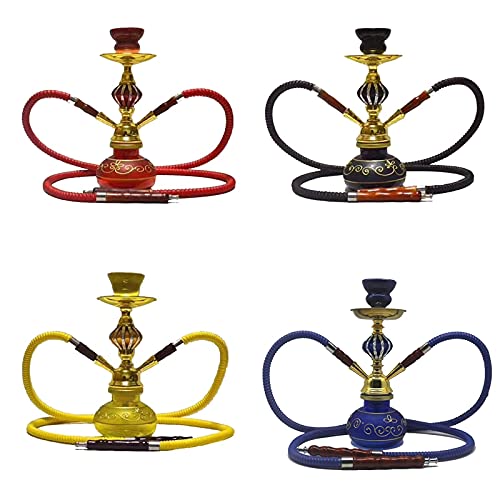 XXIXXV Wasserpfeife konventionelle Wasserpfeife mit 2 Schlauch Glasboden Flasche Shisha Nargile Shisha Narguile Chicha… – Bild 7