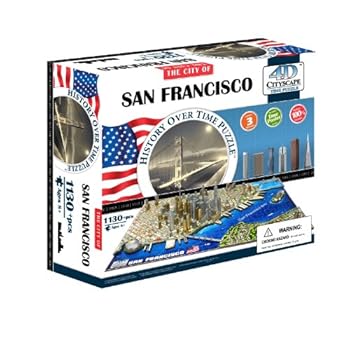 4D Cityscape San Francisco USA Puzzle