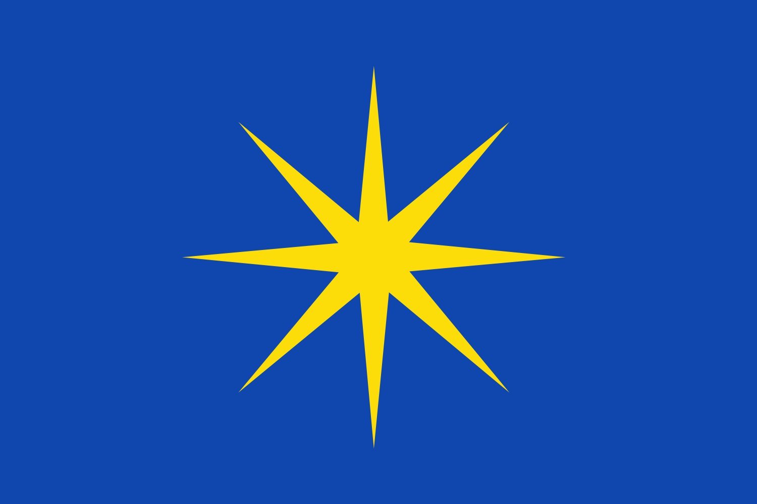 Drapeau large Benás paysage des Pyrénées pour décoration murale
