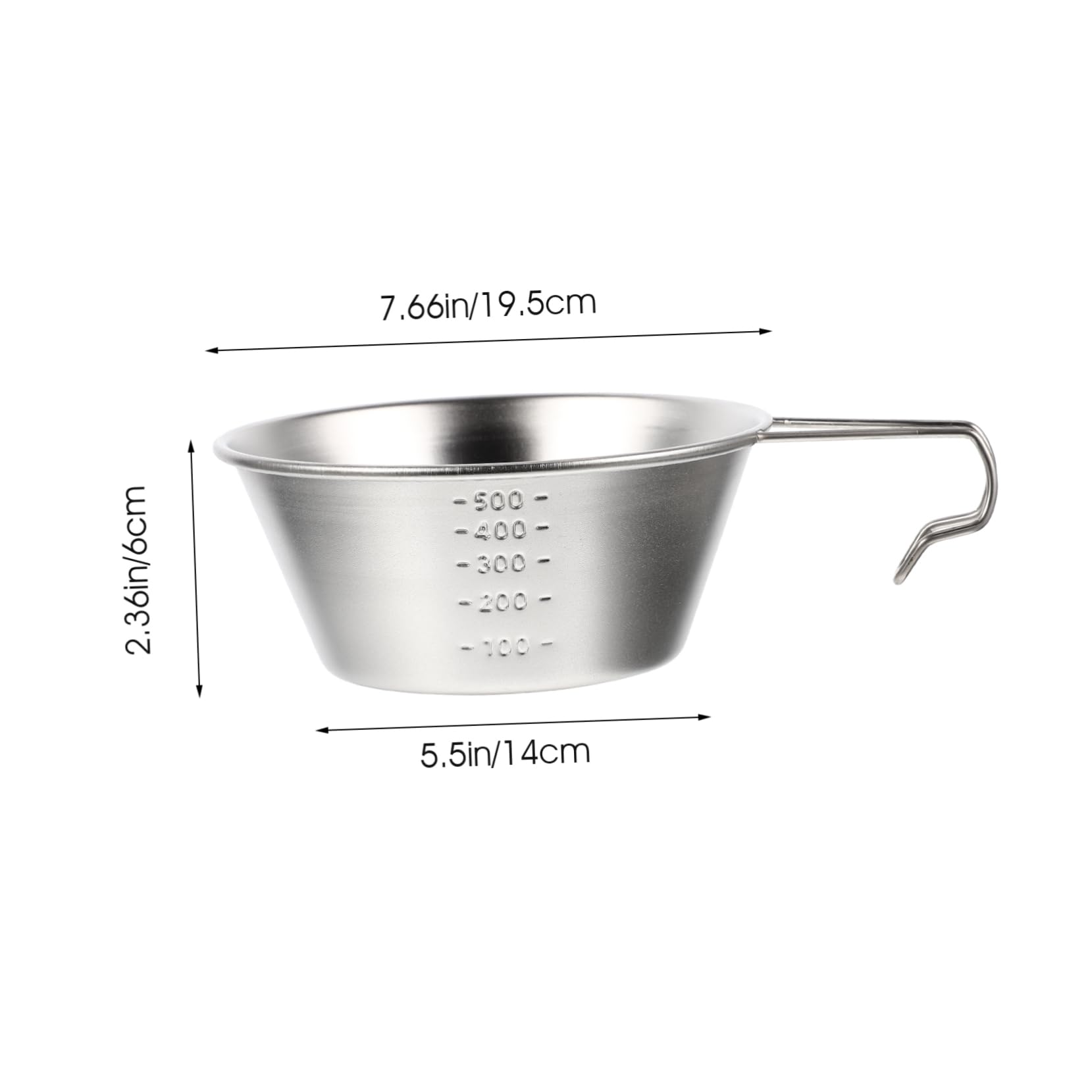 Parliky 304 Stainless Steel Collapsible Bowls 3-pack Water Bowl for Camping Picnic Bulk Supplies