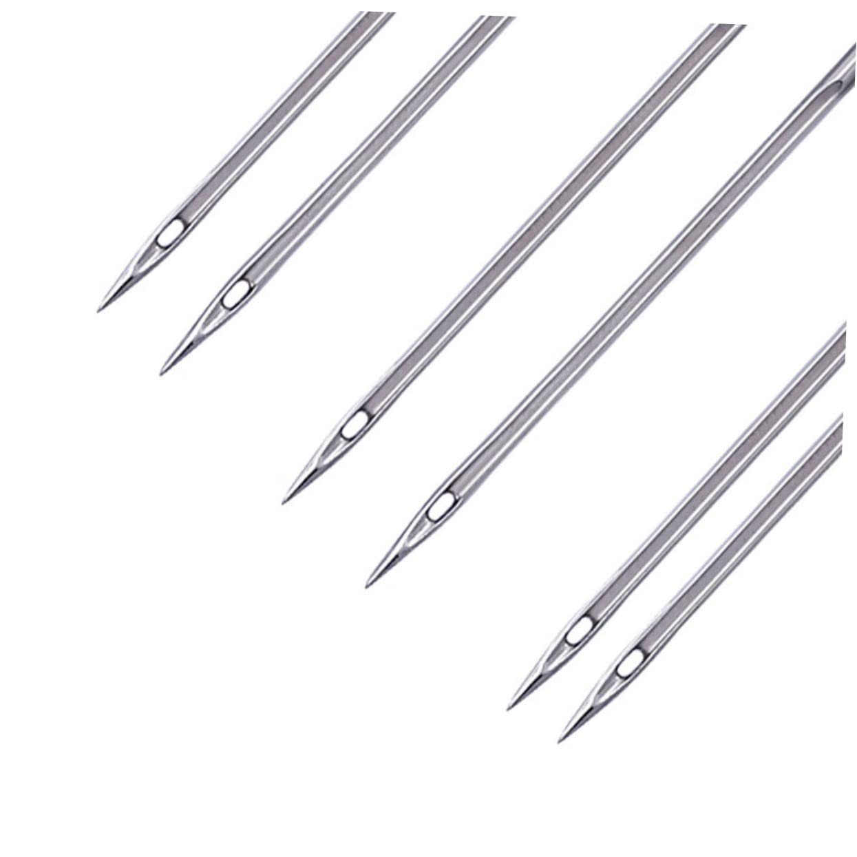 Aghi per Macchina da Cucire a Doppia Punta Blu 100 Pezzi C01-005-00171 | Metallo, 3mm, Sacchetto Singolo, Doppia Cucitura Simultanea, Uso Semplice