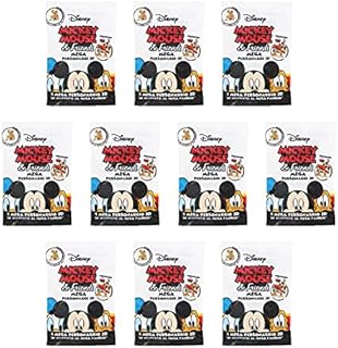 Mickey Mouse & Friends Disney Mini Figures - Minnie, Pluto, Daisy Duck 13 to Collect Party Favour Cake Topper Blind Bags Pack of 10
