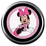 Disney Characters Children Adult 18MM - 20MM Snap Jewelry Charm (Sweet Minnie Mouse)