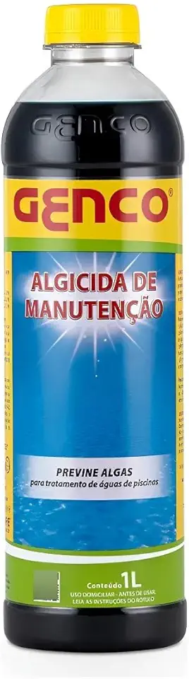 Algicida De Manutenção 1 Litro - Genco