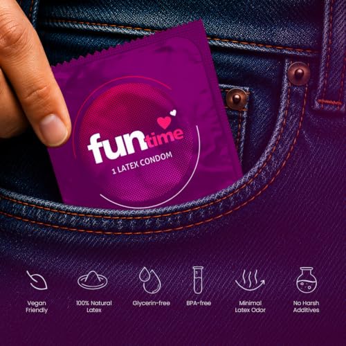 Image of Funtime Hazelnut Flavoured condom - Pack of 3 (10pc each) |Dotted Ribbed & Contoured Condoms for Highest Pleasure | Prepared With Natural Rubber Latex | Lubricated Condoms for Peak Excitement & Satisfaction