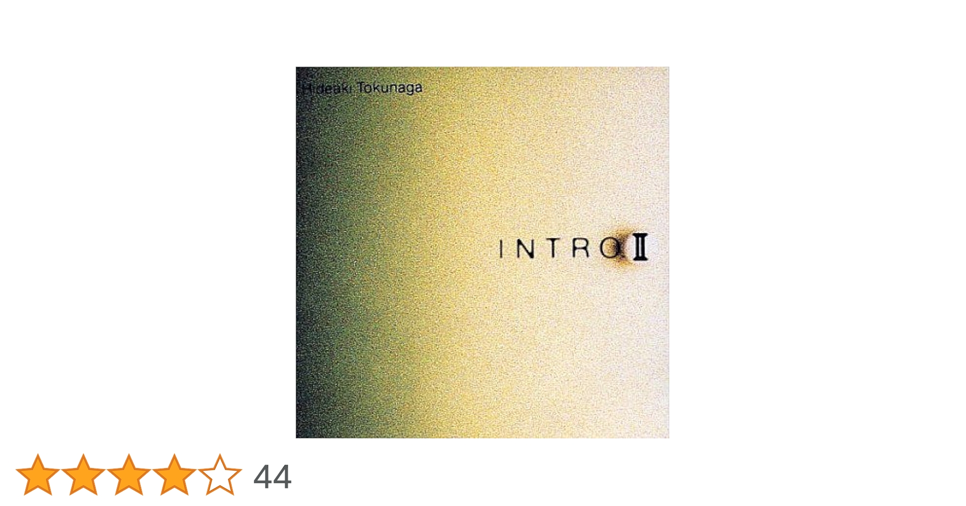 徳永英明CDイントロ2 Amazon.co.jp: INTRO.II: ミュージック