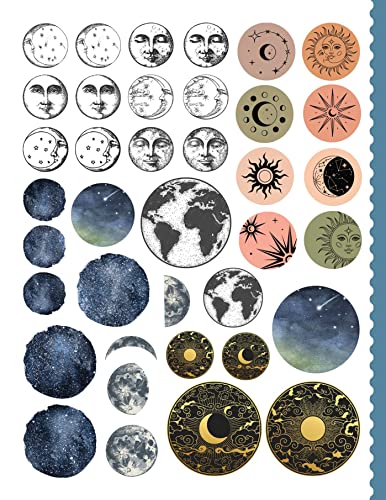 Junk Journal Cutouts: Vintage Designs: From Botanicals to Travel, 350+ Timeless Images for Creative