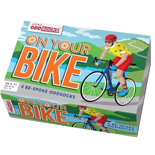 Foto von Unbekannt On Your Bike Fahrrad Oddsocks Socken in 39-46 im 6er Set - Strumpf