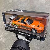 Weaston 1:24 Alliage Modèle Modèle Métal Métal Die-Casting Voiture Fast Furious Bull Demon Super Sports Car Sports Miniuto Roadster Collection adulte Ornements Décorations Children Toys Cadeaux fengon