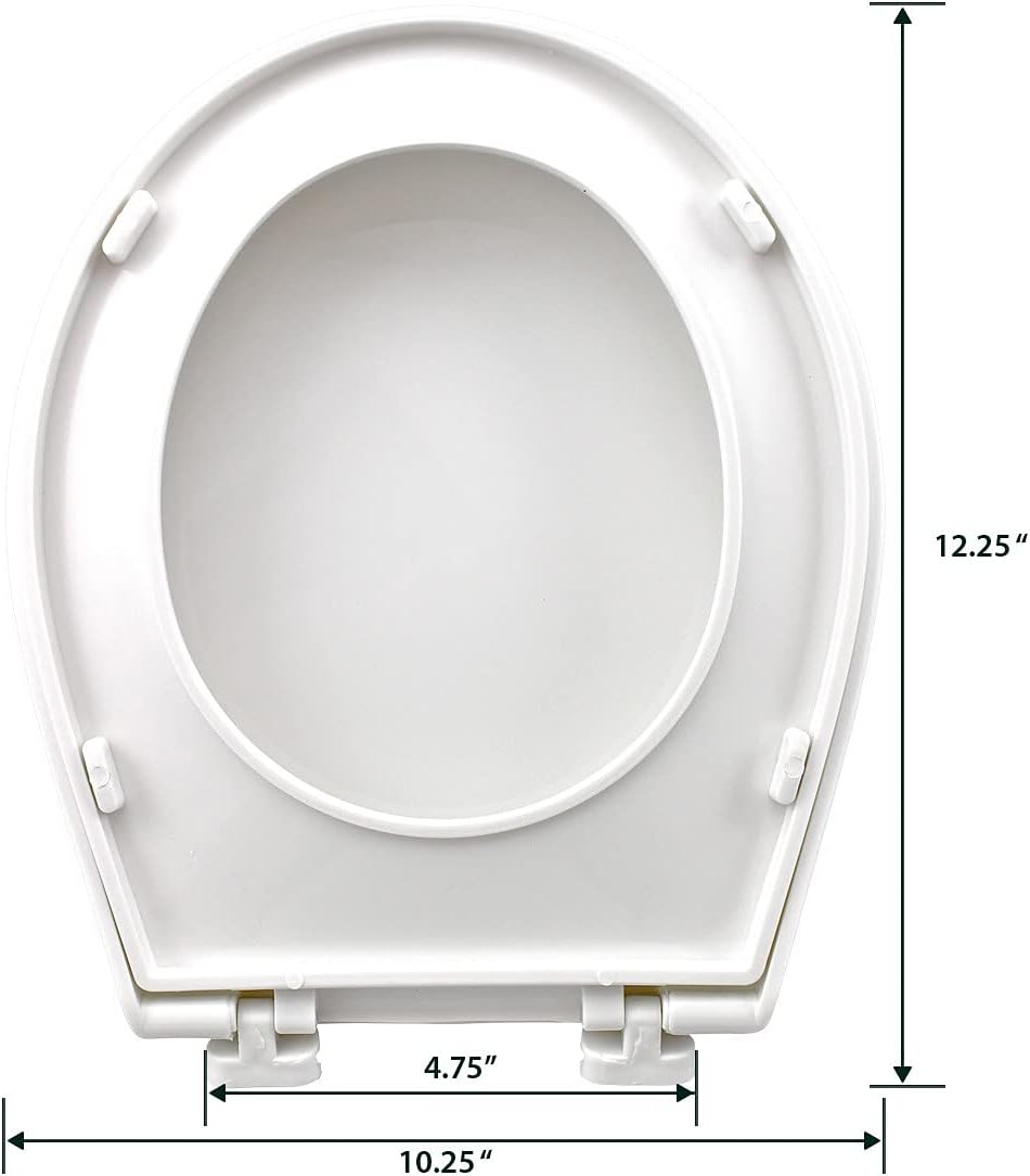 Renovators Supply Manufacturing Toddler Potty Training Seat 12.25 In. X 10.25 In. Round White Plastic Toilet Seat For Children Pack Of 4