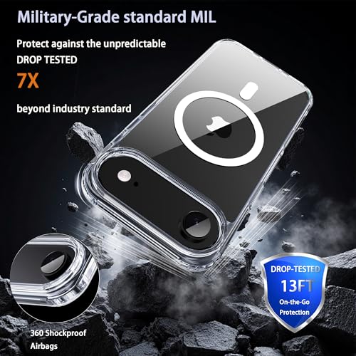 Image of for iPhone air Case,Ultra Hybrid(Transparent MagSafe)
