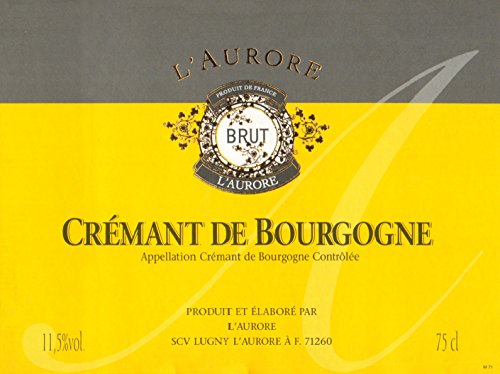 L`Aurore Cremant de Bourgogne Brut blanc (3 x 0.75 l)