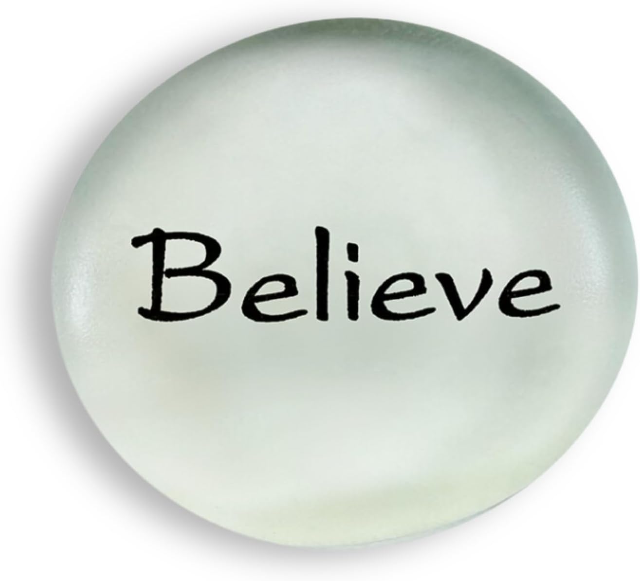 Lifeforce Glass The Mermaid's Message: Frosted Sea Glass Stones, Six Inspiring Words in Beach Colors, Packaged in a Deluxe Box Set I