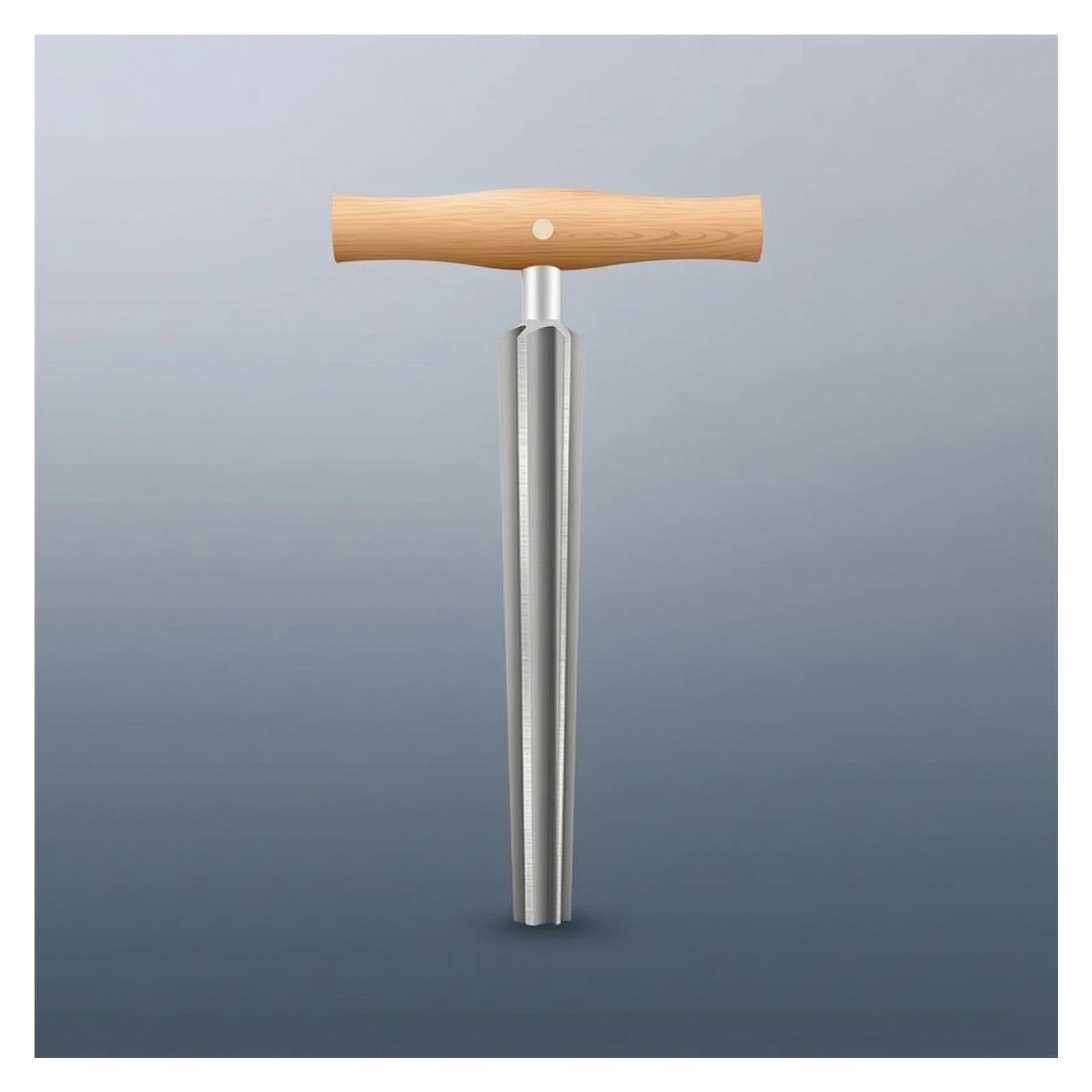 violin reamer Konische Reibahle mit T-Griff, Stahl-Bass-Stichstift-Reibahle