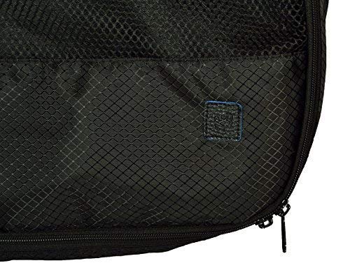 Image of PACKING CUBES -SET OF 4 (SMALL .MEDIUM, LARGE AND SLIM) (BLACK)