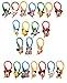 AVIRGO Zipper Pulls and Tabs - Set of 21 for Backpacks, Jackets, Luggage, Purses, Handbags and Party Favors