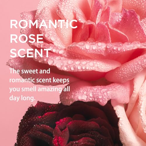 Image of Princess Belle Rose Whipped Shea Body Butter, Body Moisturizer for Dry Skin, Smell Good, Rose Gifts for Women-2 Pack (3.4floz + 6.8 floz)