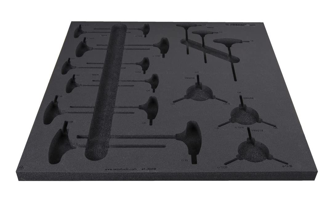 UNIOR 625469 bandeja 1 vacía insert de rangement durable pour servante vl1-2600B