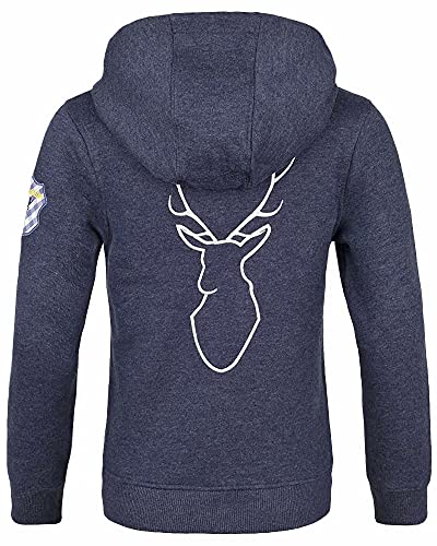 Isar-Trachten Jungen Kinder Trachten Sweatjacke Jeans, Jeans, 110