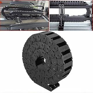 1M Cable Drag Chain Nylon Towline Wire Carrier Engraving Machine Accessory 15 x 30mm