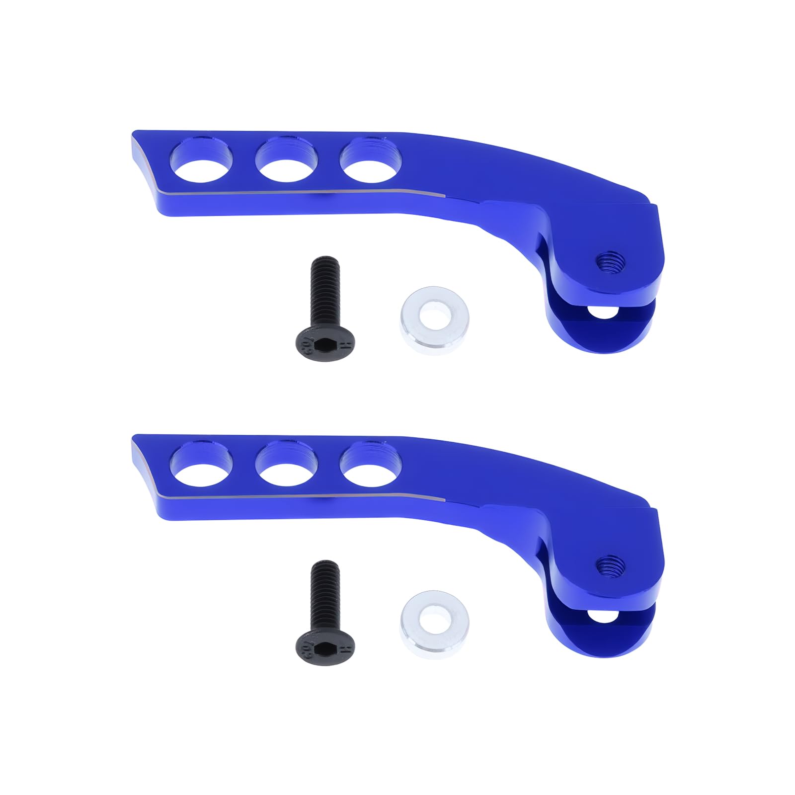 VGOL 2pcs Blue RC Transmitter Neck Strap Balance Weights with Washers and Bolts Compatible with Futaba 8FG 14SG T8J 6EX