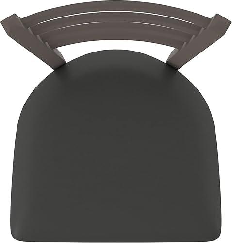 Miniatura 130 de 410 Jackie Taburete de bar giratorio de 36 pulgadas con acabado bronce y asiento de vinilo negro Vinilo negro,Canter Burdeos,Tierra Canter,Canter