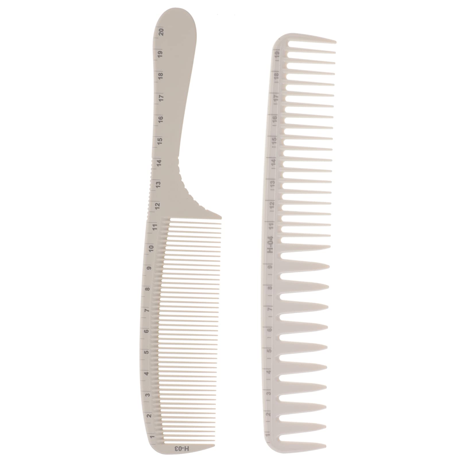 FOMIYES 10stücke Haarschneidekämme Mit Maßstab Professionelle Friseurkämme Für Haarschnitt Und Styling Leicht Und Ergonomisch Für Friseursalons Und Heimgebrauch