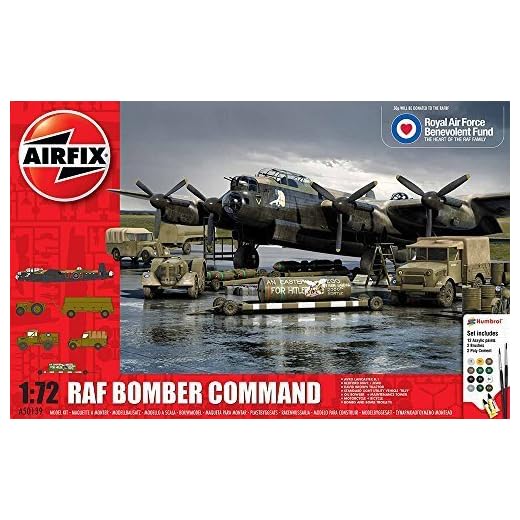 Airfix 1:72 Scale RAFBF Bomber Command Gift Set by