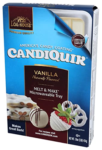 Log House Candiquik All Natural Vanilla Coating - 16 Oz #TOP1